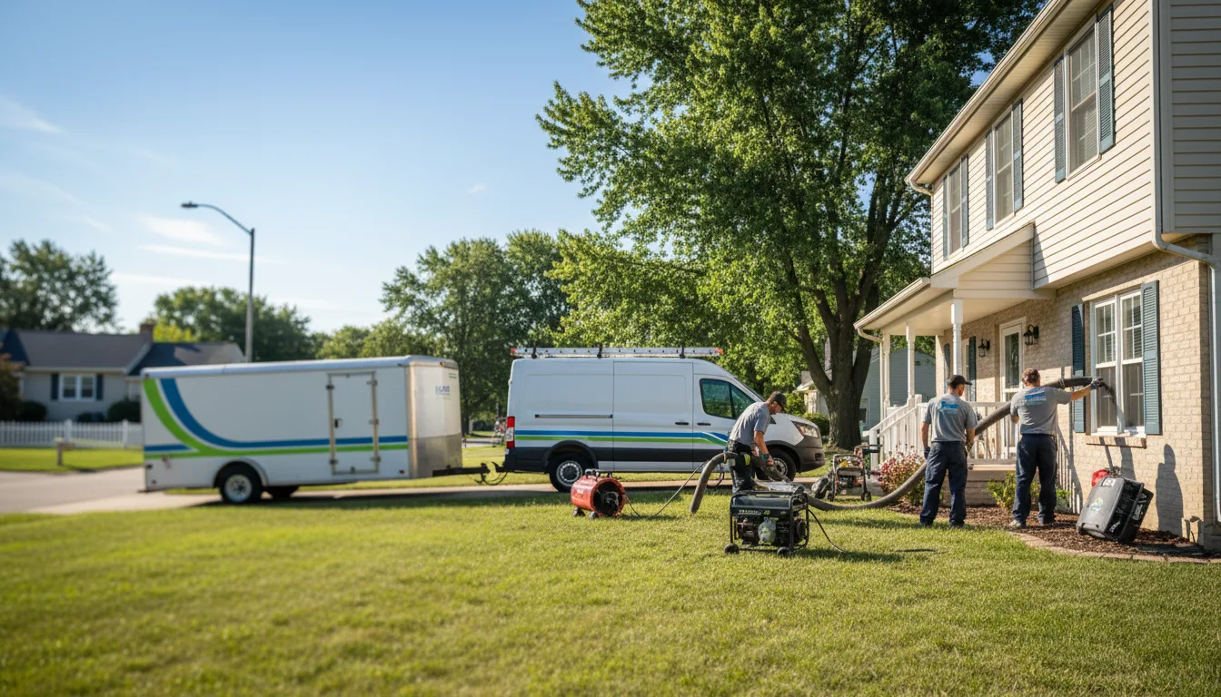Flooded Basement Restoration And Cleanup With Repair in Rothsay, MN near me